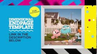 Cartoon Network - Dimensional endpage template