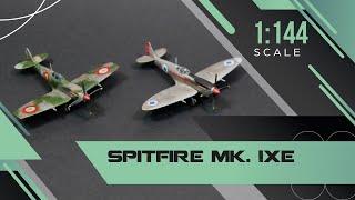 Spitfire MK.IXe - DUAL COMBO - Eduard - Scale modeling - 1/144 scale