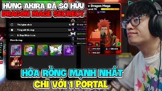 HÙNG AKIRA VÀ HÀNH TRÌNH SỞ HỮU NÂNG CẤP SECRECT DRAGON MAGE MẠNH NHẤT ANIME DEFENDER CHỈ 1 PORTAL