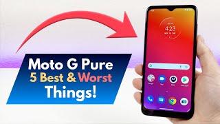 Moto G Pure - 5 Best and 5 Worst Things!