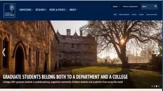 Edu Info-OXFORD University UK