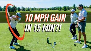 How to Gain 10mph Club Head Speed in just 15 minutes