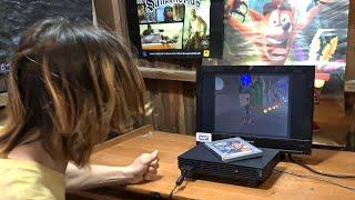 Angry Gamer Destroys PlayStation 2 and Crash Bandicoot