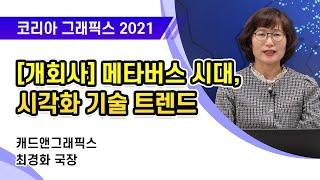 [코리아 그래픽스 2021] 개회사 / 캐드앤그래픽스 최경화 국장