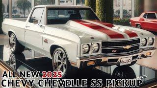 FUTURE REDESIGN OF THE 2025 CHEVY CHEVELLE SS PICKUP