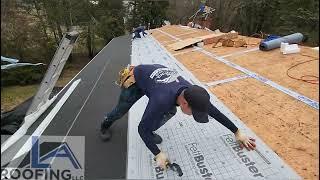 Amazing Roof Replacement Process in CT | LA Roofing at Work