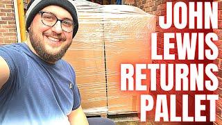 I spent HUNDREDS on a JOHN LEWIS RETURNS pallet at AUCTION, was it WORTH it?  UNBOXING & TESTING