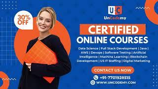 Online Courses | Uncodemy - 100% Job Guarantee Program | 100% Job Placements