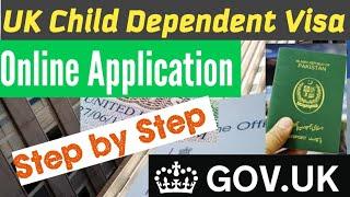  Update  UK Child Dependent Visa Step by Step|Health & Care/Skilled Worker Child Dependent Visa|