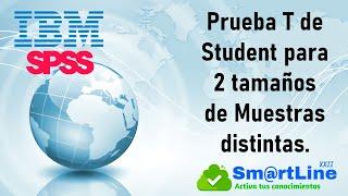  Pruebas de Hipótesis para 2 tamaños de muestras distintas | Estadístico T-Student 