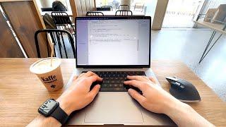 A Classic Coding Vlog  - First Person View Day in the Life of a Software Engineer (ep. 34)