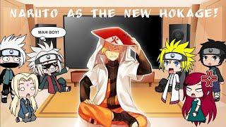Past Hokage & Sensei with Kushina react to Naruto as New Hokage!