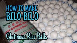 PAANO GUMAWA NG BILO-BILO? (How to Make Glutinous Rice Balls) #VioletsKitchenette | #ItsMeViolet