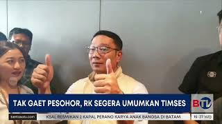 Ridwan Kamil Tegaskan Tak Gaet Pesohor Jadi Tim Sukses | Beritasatu