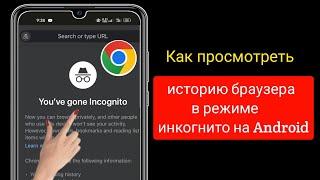 Как посмотреть историю браузера в режиме инкогнито в Android (2023) |