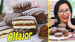 ALFAJOR PARA VENDER - GASTEI R$1,30 CADA - RECEITA TRADICIONAL ARGENTINA - DIKA DA NAKA