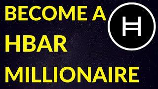 How Much HBAR to Become a Millionaire? *UPDATED* Hedera HBAR Price Prediction