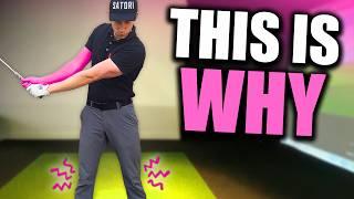 Why Amateur Golfers Can't Stop Standing Up Through The Golf Ball!