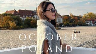 OCTOBER IN POLAND GDANSK SOPOT VLOG | Alessandra Rosa