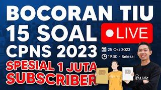 SOAL CPNS 2023 - BAHAS 15 SOAL TIU