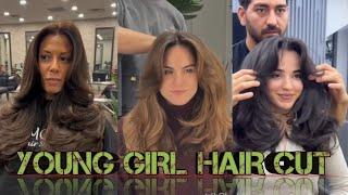 5 Modern Hair Cut ll Long Hair Cut ll Old age Hair Cut ll Attractive Hair Cut ll Young Girl Hair Cut