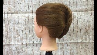 Hairstyle ヘアアレンジ   夜会巻き   Hair tutorial 올림머리  头发安排