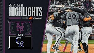 Rockies vs. Mets Game Highlights (5/31/25) | MLB Highlights