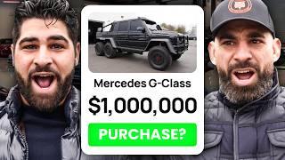 We Spent 1 MILLION DOLLARS On a G Wagon!? | Day in the Life of a LUXURY Car Dealer