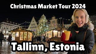 Americans visit Tallinn Estonia Christmas Market