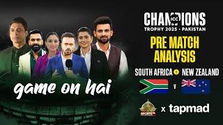 Game On Hai | Pre-Match Show - South Africa vs New Zealand | tapmad