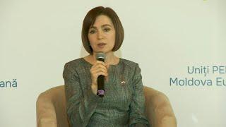 Conferință de presă susținută de Președinta Republicii Moldova, Maia Sandu