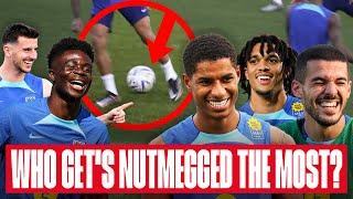 ''He Doesn't Move!'' | Three Lions Debate Who Gets Nutmegged The Most & The Best And Worst At Rondos