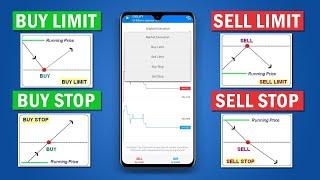 Buy-Stop, Sell-Stop, Buy-Limit, Sell-Limit im Börsenhandel - in 4 Minuten erklärt!