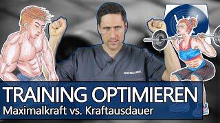 Maximalkraft vs Kraftausdauer! Neue Reize beim Training für mehr Muskelwachstum & bessere Fitness