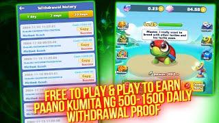 PAANO AKO KUMITA NG 500-1500 Daily dito sa PAG-LALARO ng IDLE PLAY TO EARN GAME