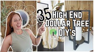 High end every day home decor DIY's on a budget // Dollar Tree DIY Decor