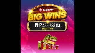  CONGRATULATIONS  eGames BIG WINS ‼️ Php 438,223.53 Won ‼️