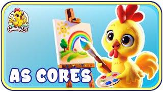 Aprenda as Cores em Inglês com Galinha Lili | Aprenda Brincando | Galinha Lili