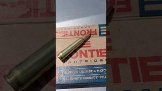 Hornady 5.56 NATO 75 gr BTHP Match Frontier #hunting #shtf #hornady #ammo #military #match #opentip