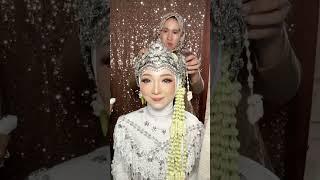 ON PROSES HIJAB MAKEUP WEDDING IHDAKKA MAKEUP ARTIS PROFESIONAL WA 081283185541 #MAKEUPARTIS