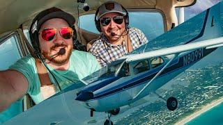 Freakin' AWESOME Florida Flying in Cessna 172 Skyhawks | Shuttle Landing Facility | Miami & Key West