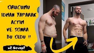 48 saat ORUÇ Tuttum || TOPLAM 6kg VERDİM !!! (Gözlerinize İnanamıycaksınız)