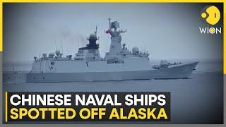 US coast guard says Chinese Naval ships spotted off Alaska Island | WION