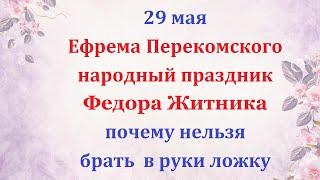 29 мая народный праздник День Фёдора Житника. Народные приметы, что нельзя делать