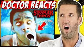 ER Doctor REACTS to Brutal Stranger Things Medical Scenes