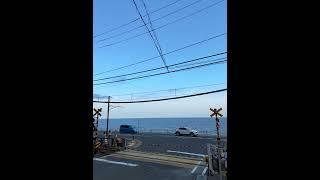 Kamakura famous level crossing