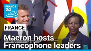 Macron hosts Francophone leaders in bid to boost French clout • FRANCE 24 English