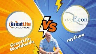  myEcon Compensation Plan Compared To  GreatLife Worldwide Compensation Plan