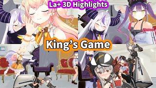 Laplus's King's Game in 3D is just everyone fulfilling their Desires [ENG Subbed Hololive]