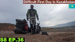 Heavy Rainfall and Slippery Roads of East Kazakhstan   S8 EP.36 | Pakistan to Japan Motorcycle